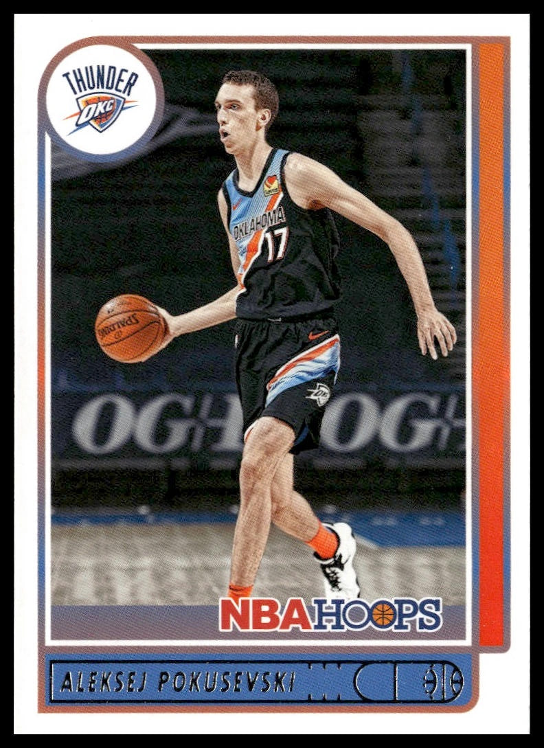 Aleksej Pokusevski #13 2021-22 Hoops Oklahoma City Thunder