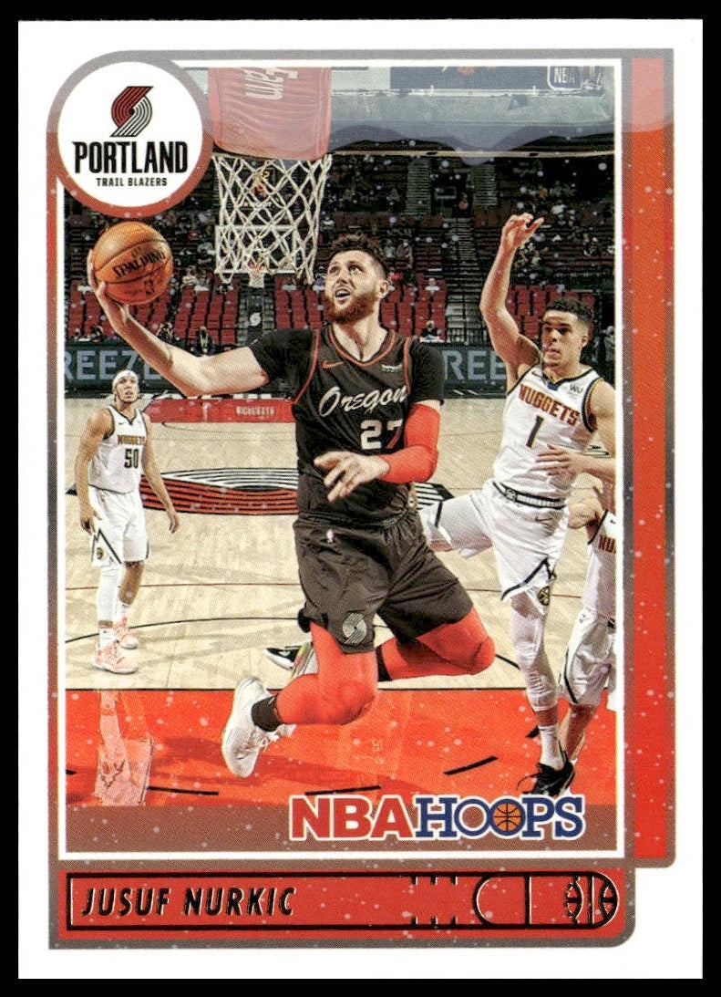 Jusuf Nurkic #121 2021-22 Hoops Portland Trail Blazers