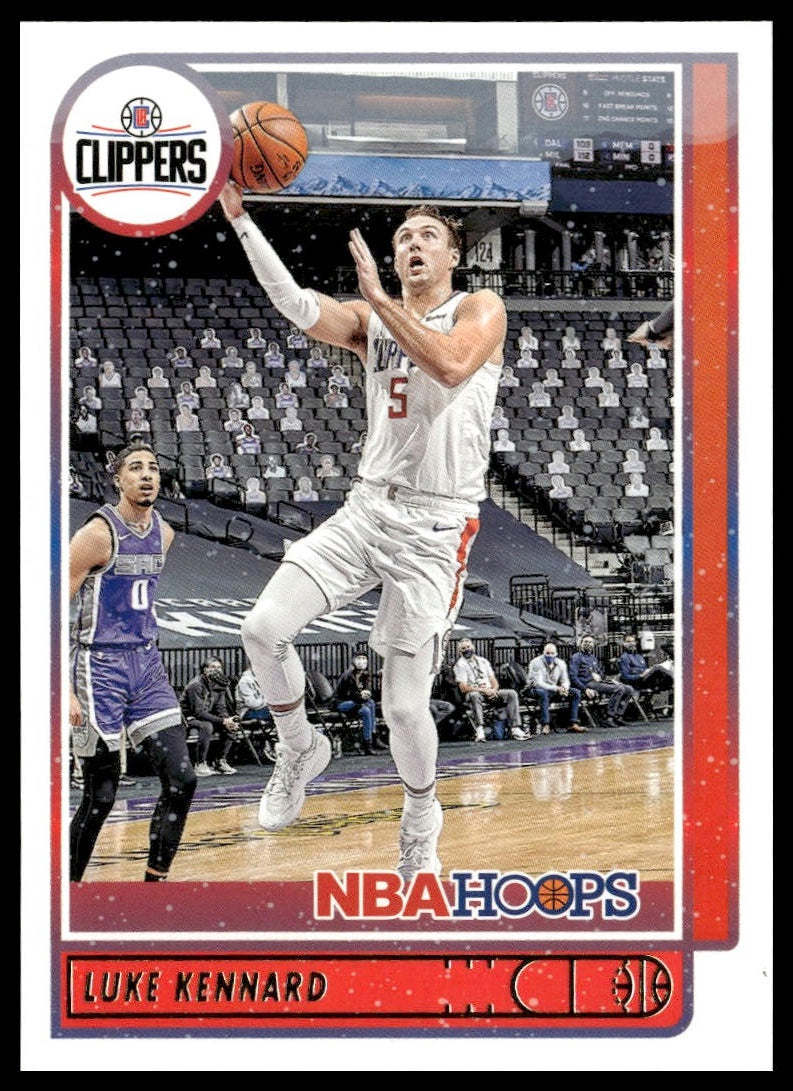 Luke Kennard #116 2021-22 Hoops Los Angeles Clippers
