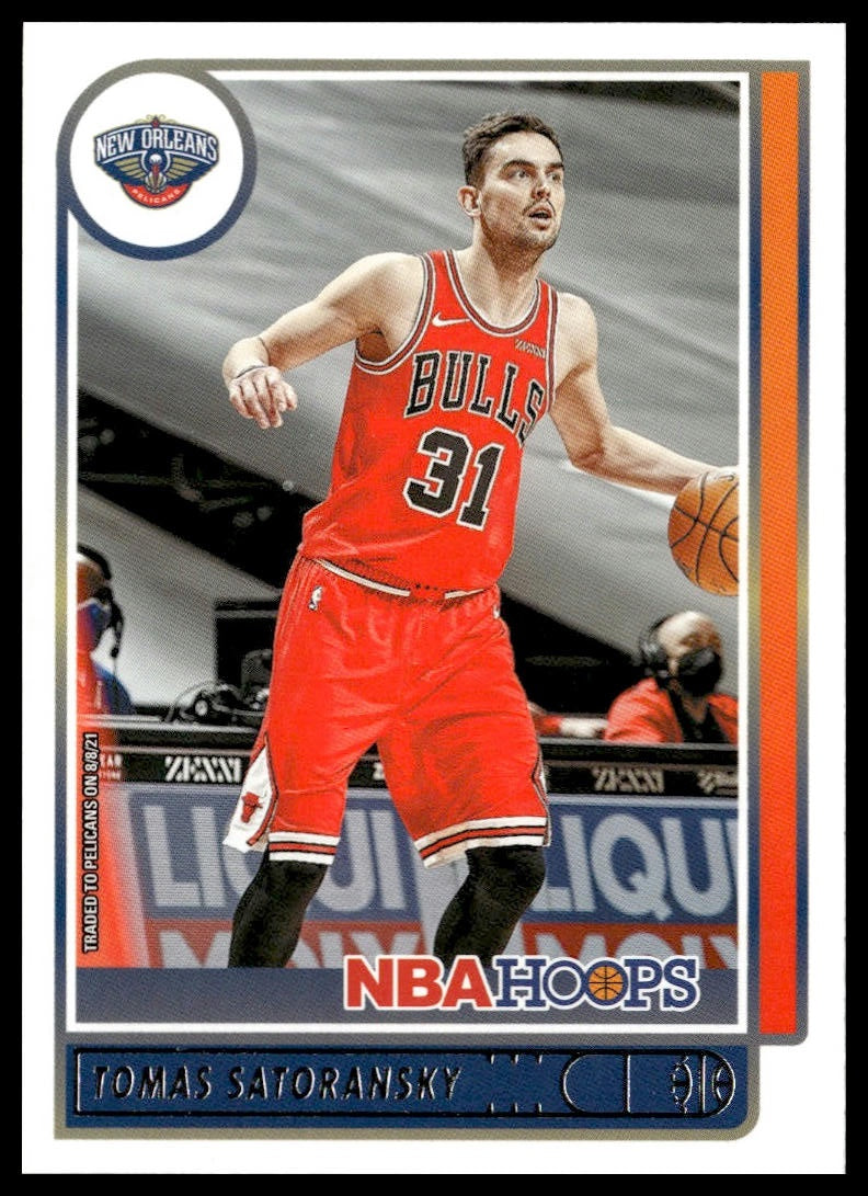 Tomas Satoransky #75 2021-22 Hoops New Orleans Pelicans