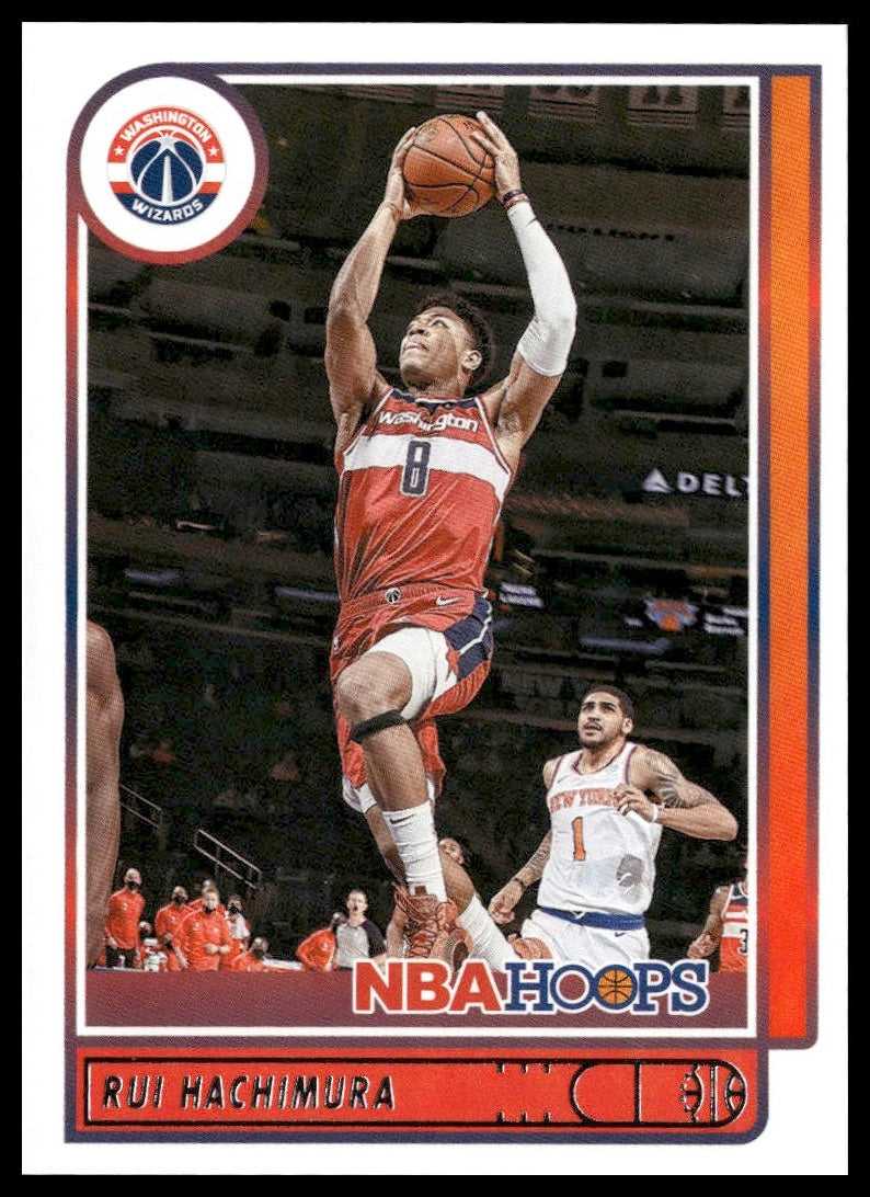 Rui Hachimura #110 2021-22 Hoops Washington Wizards