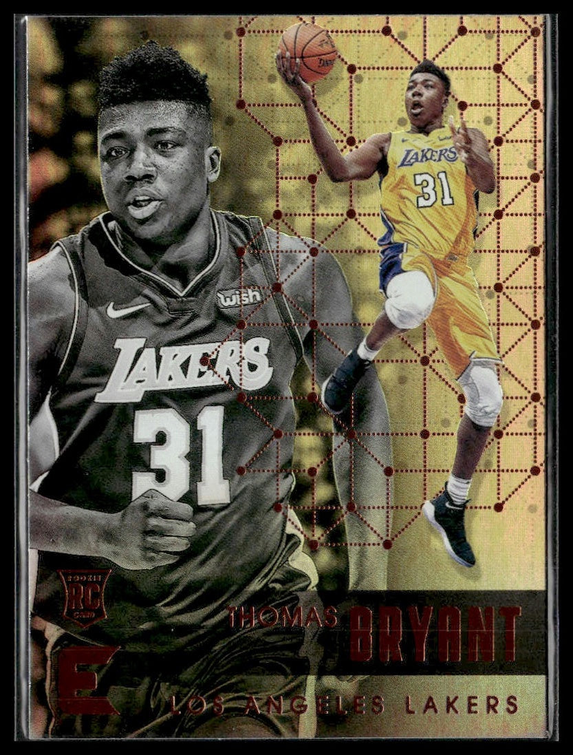 Thomas Bryant #1 2017-18 Panini Essentials Los Angeles Lakers RC