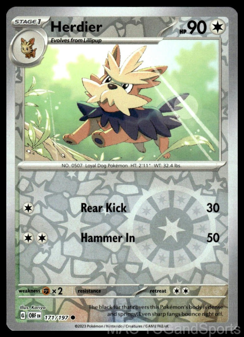 Herdier 171/197 Reverse Holo