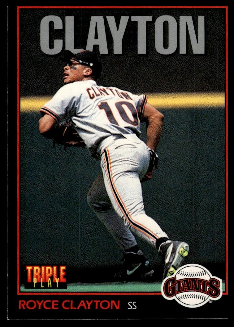 1993 Triple Play - Royce Clayton #39