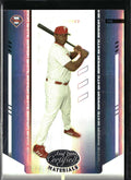 Ryan Howard #167 Mirror White 2004 Leaf Certified Materials #/100 Phillies