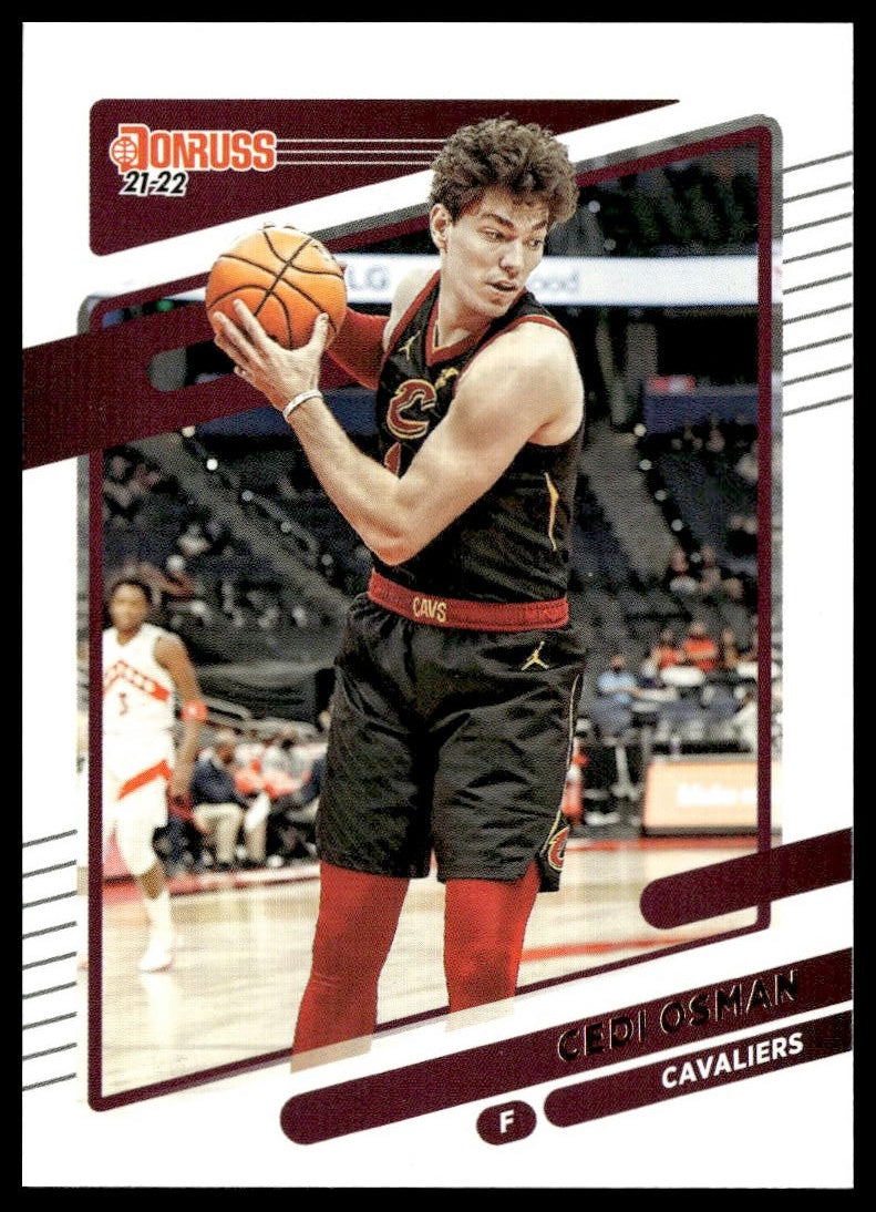 Cedi Osman #187 2021-22 Donruss Cleveland Cavaliers