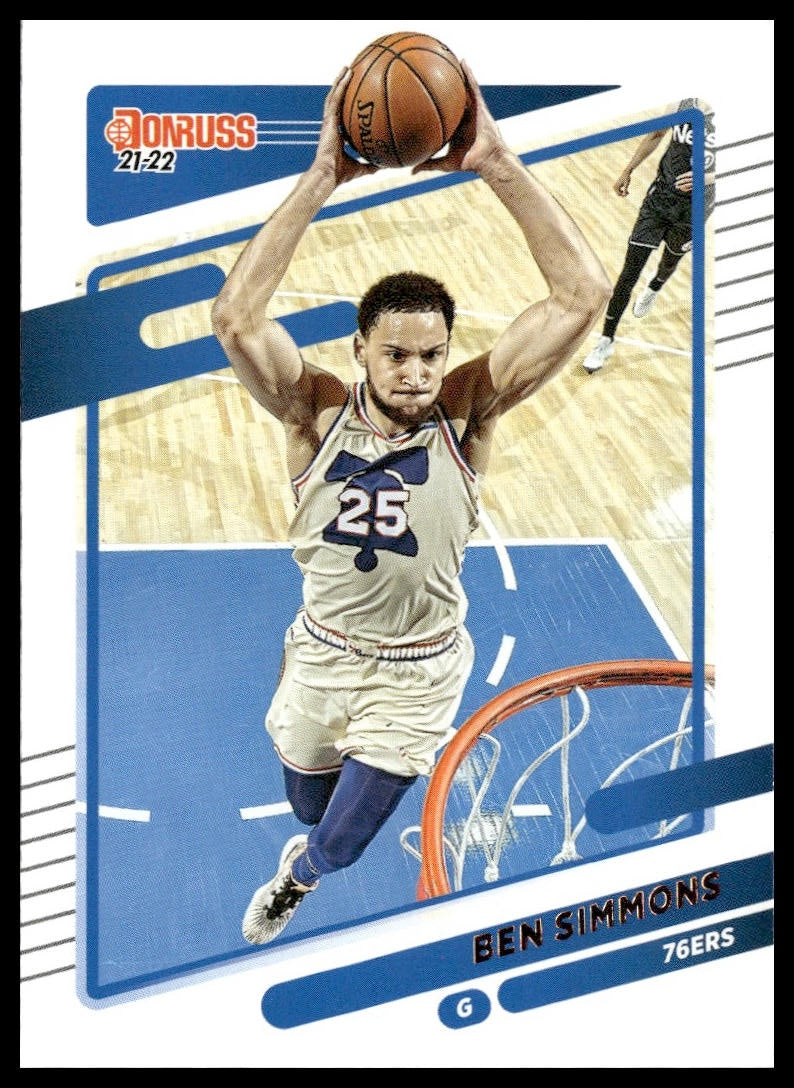 Ben Simmons #5 2021-22 Donruss Philadelphia 76ers