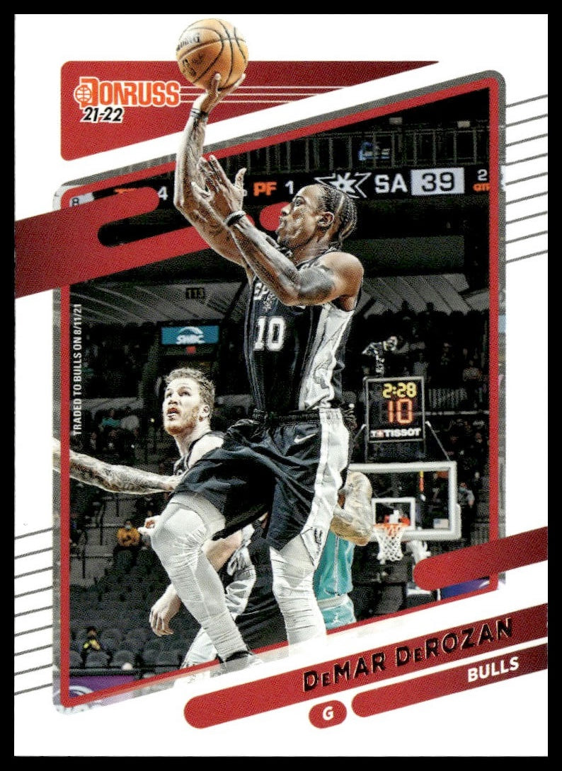 DeMar DeRozan #21 2021-22 Donruss Chicago Bulls