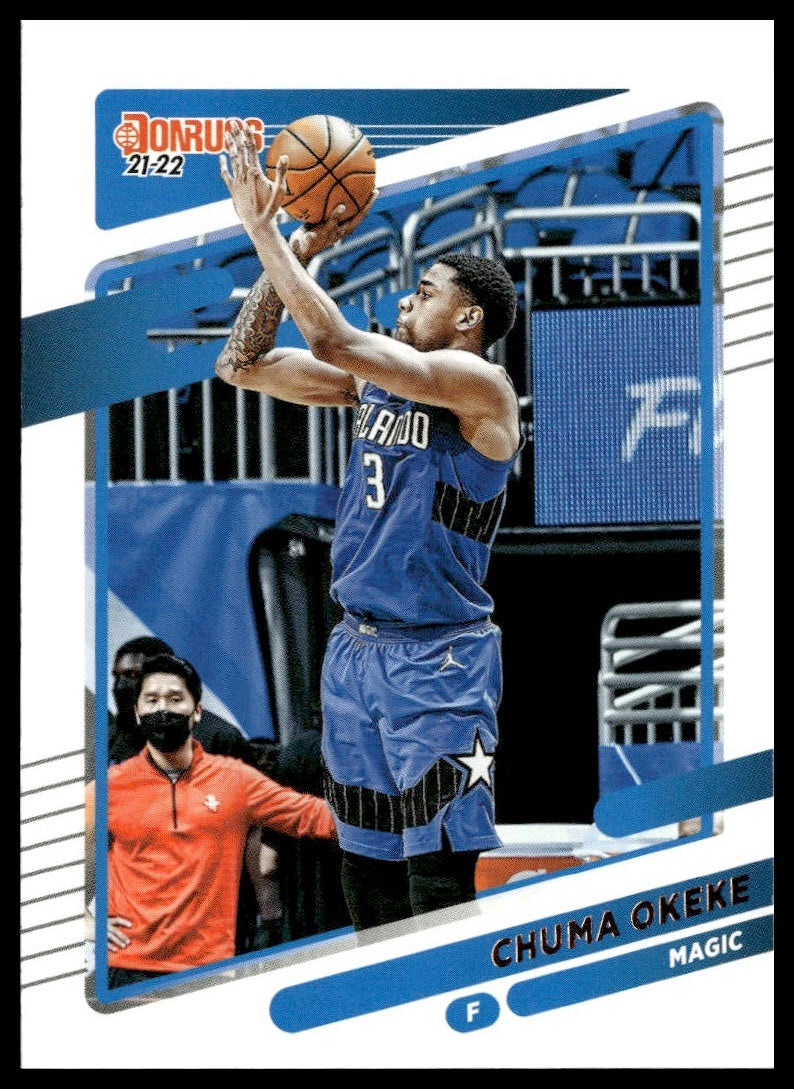 Chuma Okeke #36 2021-22 Donruss Orlando Magic