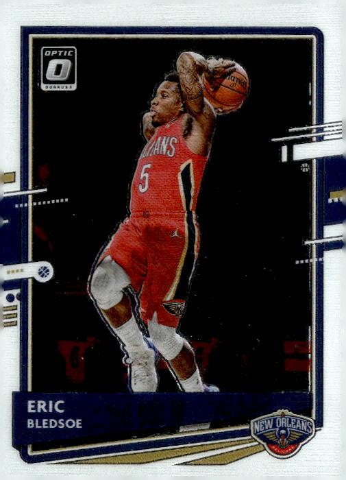 Eric Bledsoe #51 2020-21 Donruss Optic New Orleans Pelicans