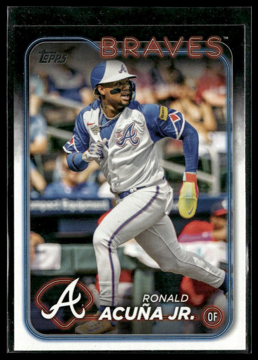 Ronald Acuña Jr. #1 2024 Topps Atlanta Braves