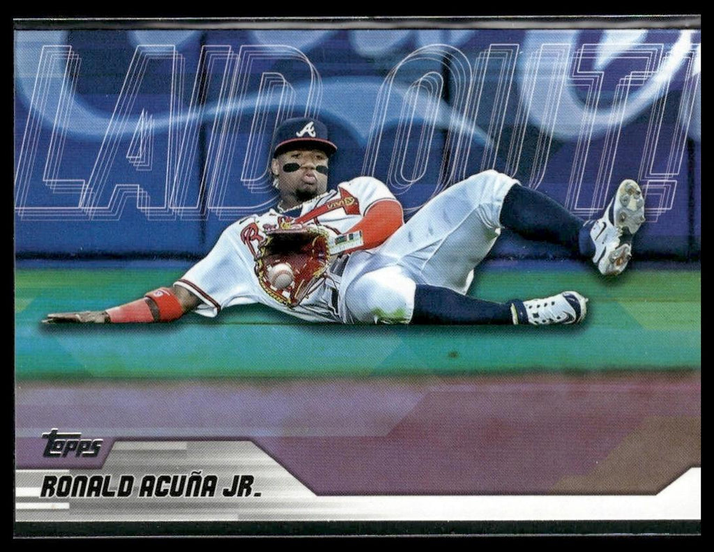 Ronald Acuña Jr. #LO-16 Laid Out 2023 Topps Update Atlanta Braves
