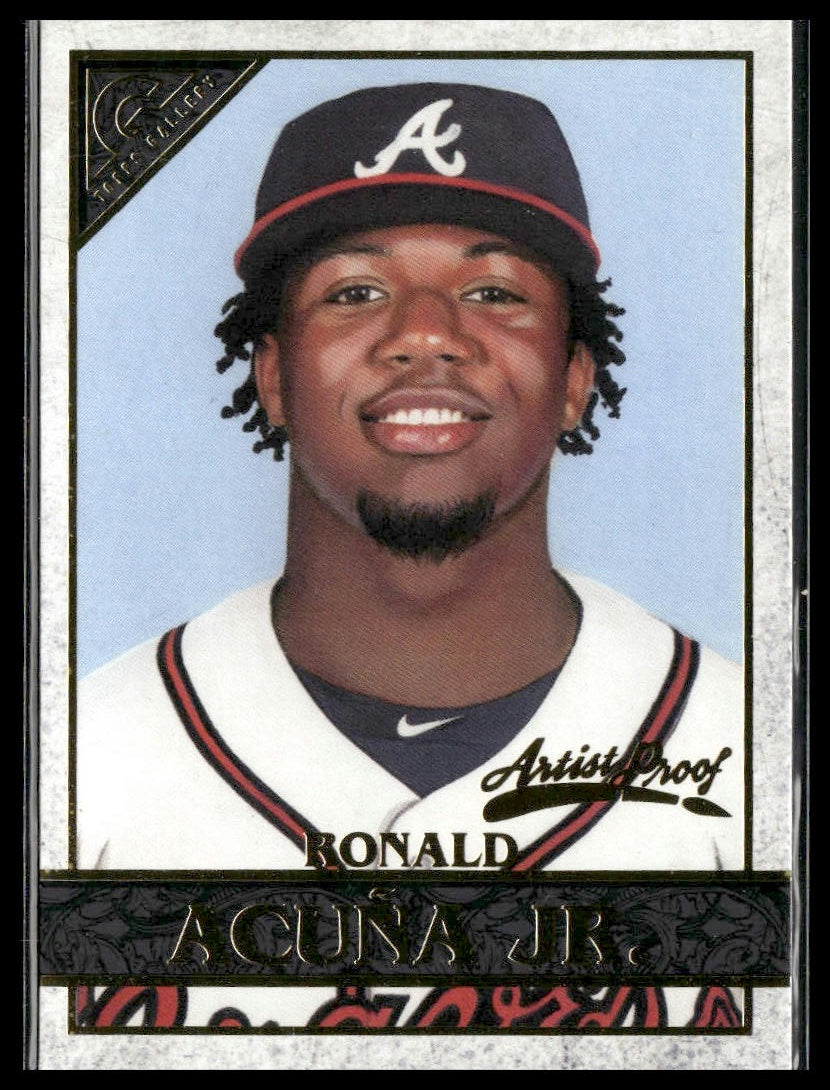 Ronald Acuña Jr. #150 2020 Topps Gallery Atlanta Braves