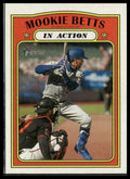Mookie Betts #168 2021 Topps Heritage Los Angeles Dodgers