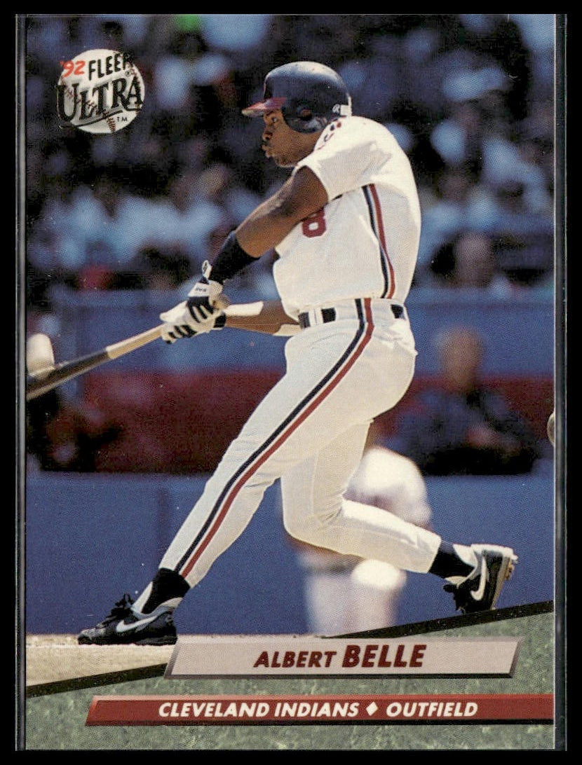 Albert Belle #47 1992 Ultra Cleveland Indians