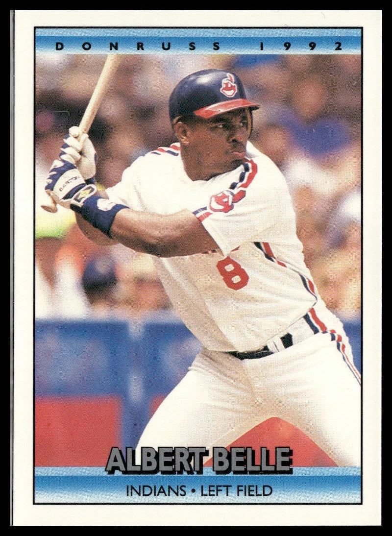 Albert Belle #500 1992 Donruss Cleveland Indians