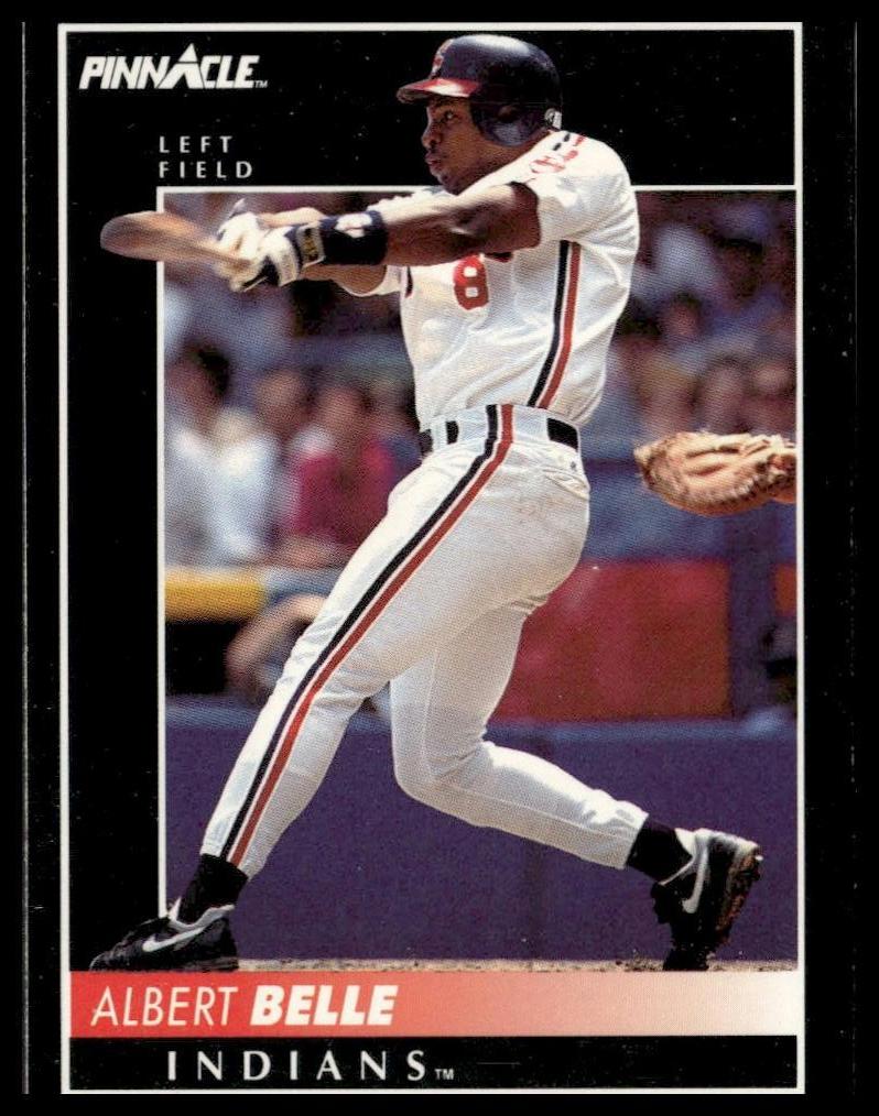 Albert Belle #31 1992 Pinnacle Cleveland Indians