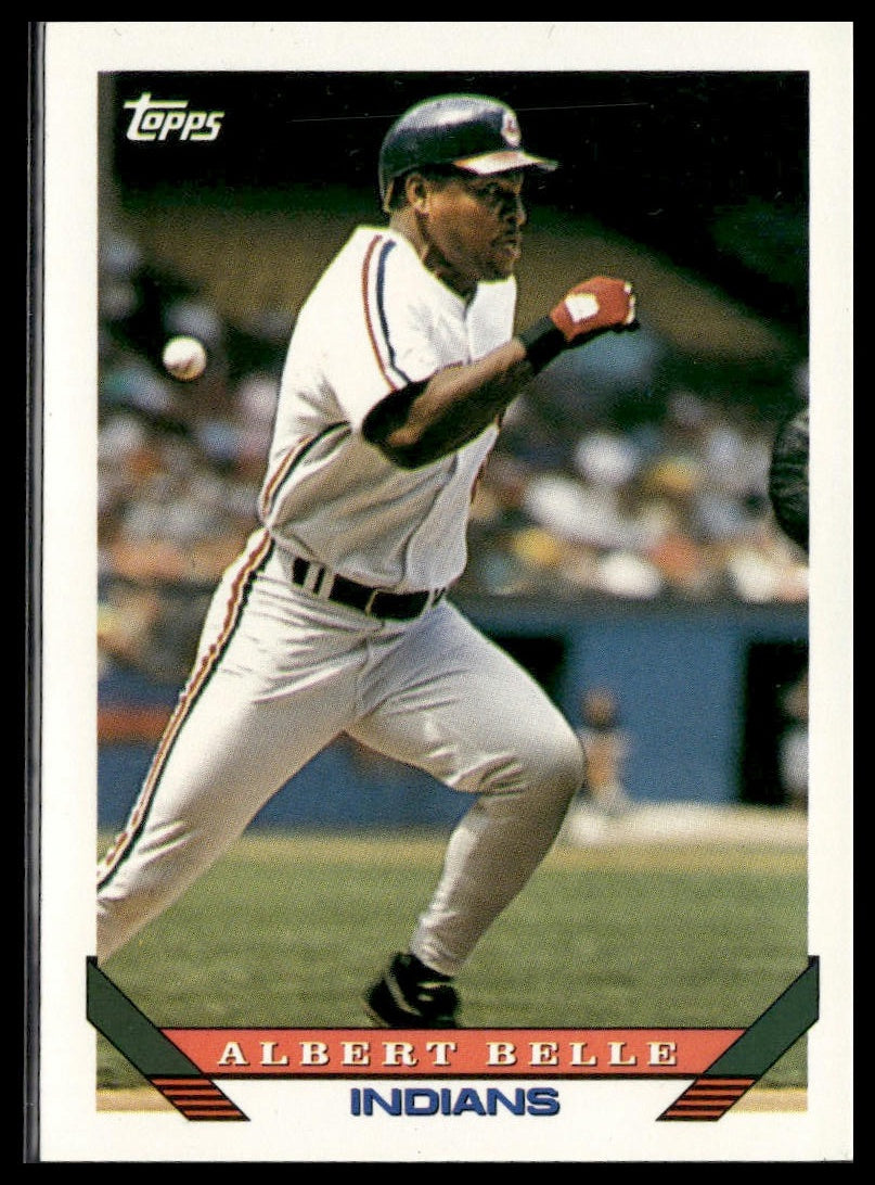 Albert Belle #635 1993 Topps Cleveland Indians