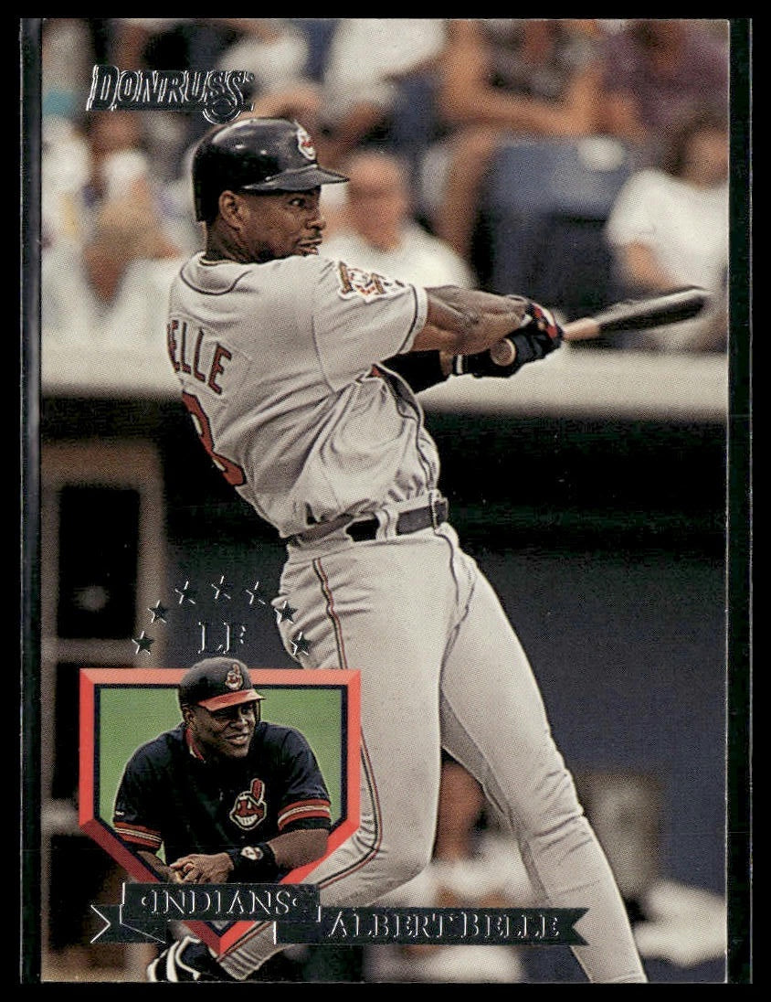 Albert Belle #264 1995 Donruss Cleveland Indians