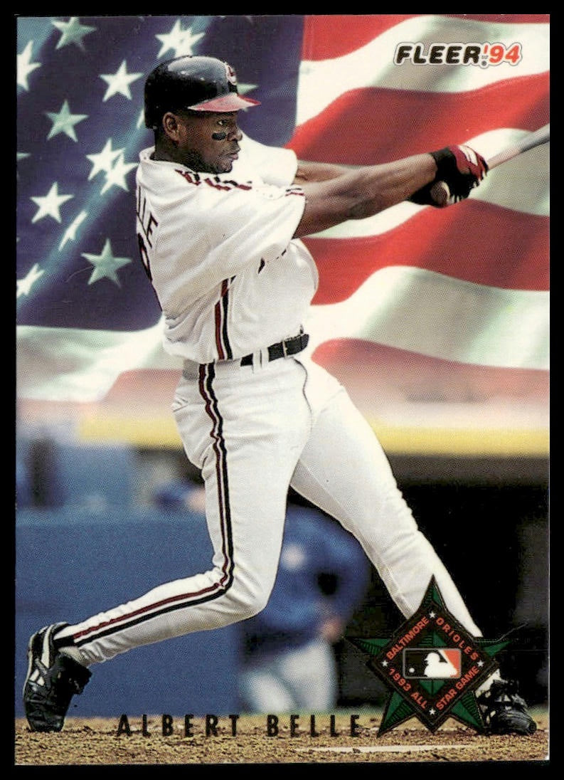 Albert Belle #3 All-Stars 1994 Fleer Cleveland Indians