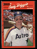 Craig Biggio #306b 1990 Donruss Houston Astros
