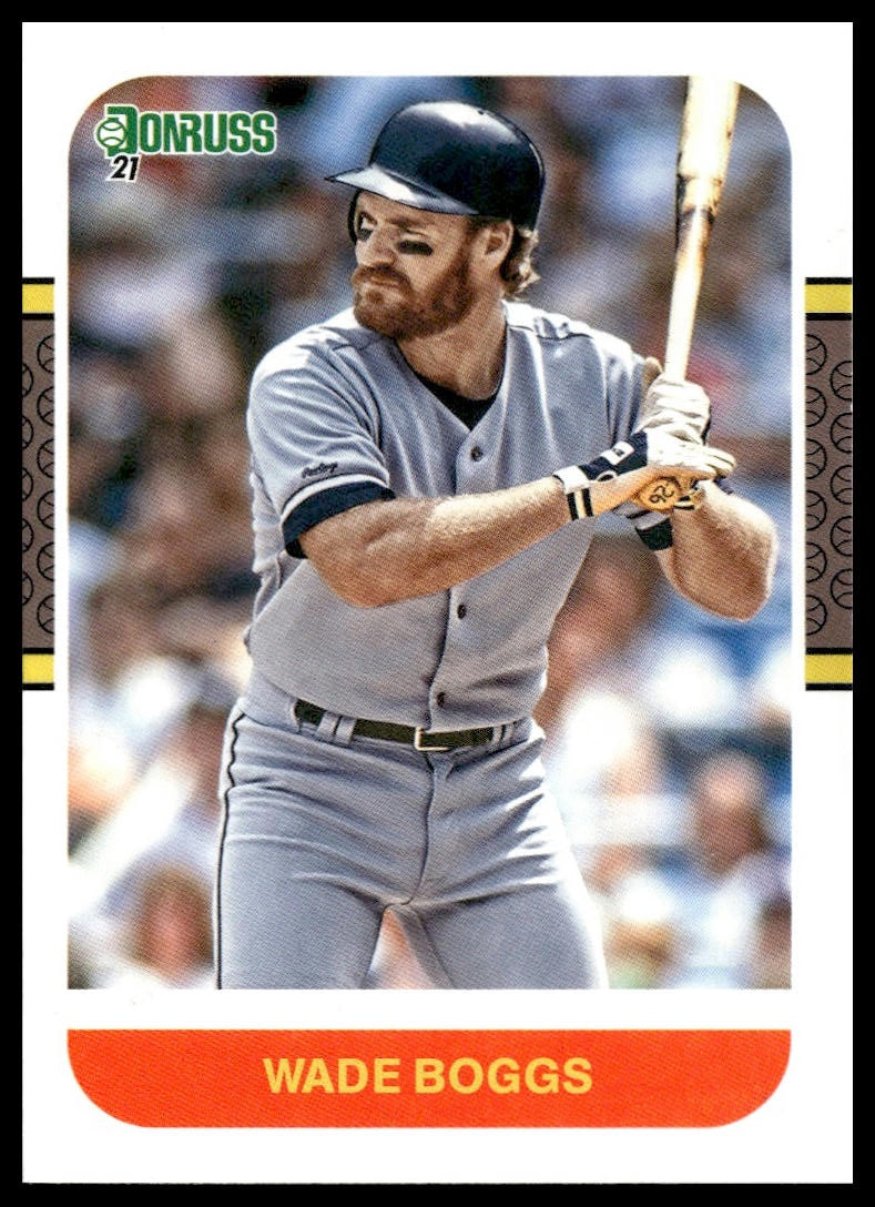 Wade Boggs #238 Liberty 2021 Donruss Boston Red Sox