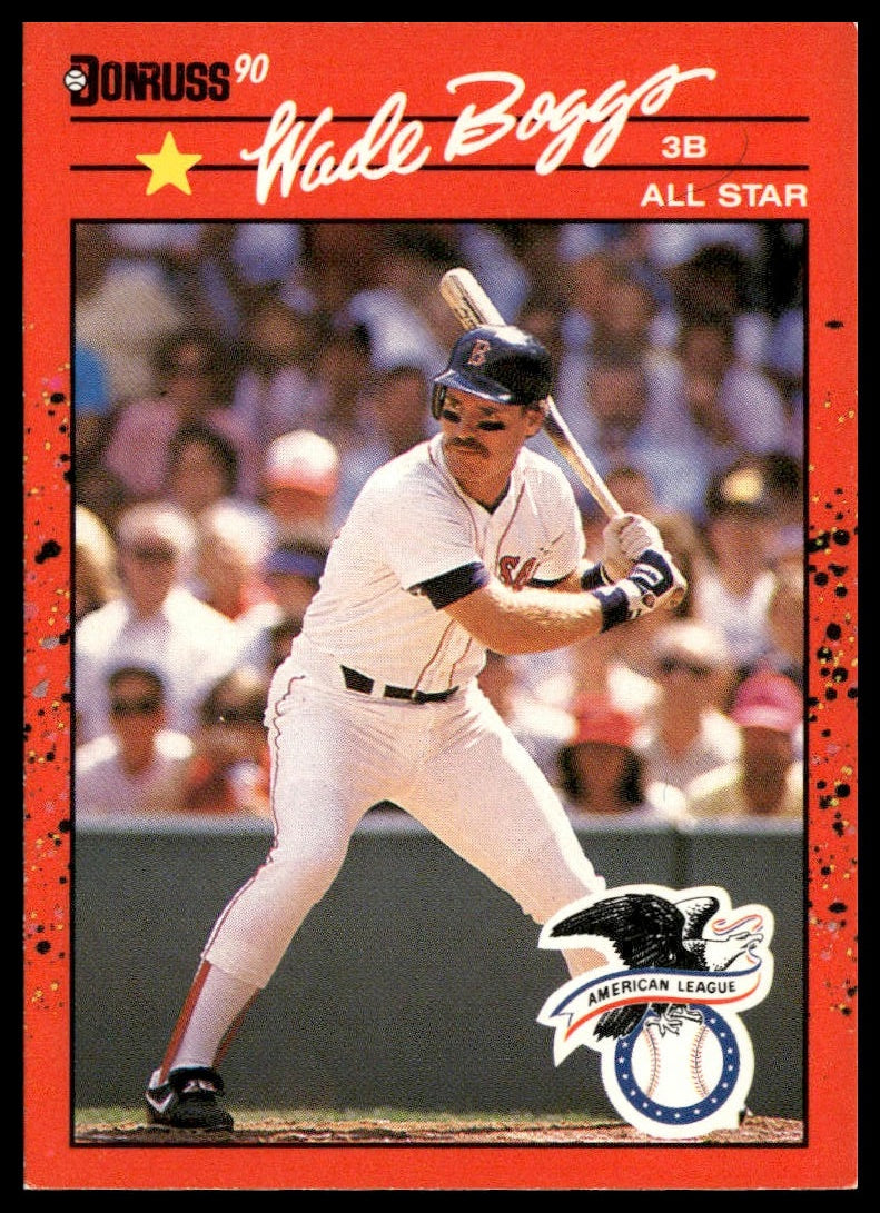 Wade Boggs #712 1990 Donruss Boston Red Sox