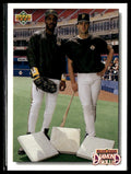 Diamond Skills (Bonds / Van Slyke) #711 1992 Upper Deck Pittsburgh Pirates