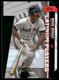 Wade Boggs #PDC-20 Platinum Players Die Cut 2021 Topps Boston Red Sox