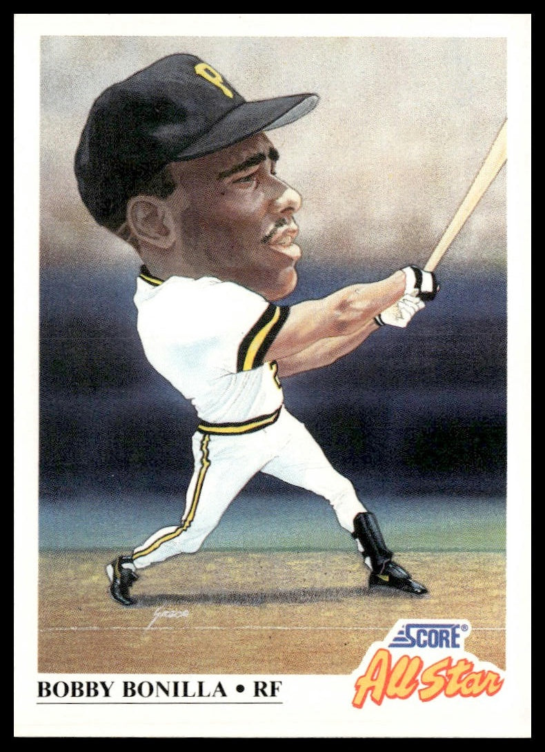 Bobby Bonilla #670 1991 Score Pittsburgh Pirates