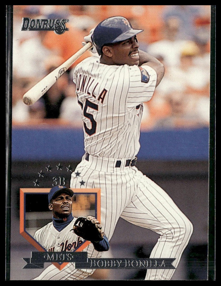 Bobby Bonilla #308 1995 Donruss New York Mets