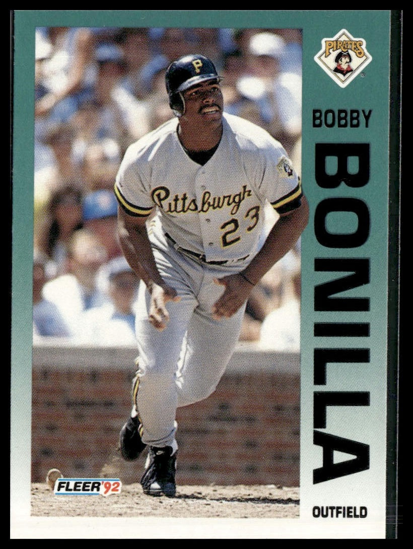 Bobby Bonilla #551 1992 Fleer Pittsburgh Pirates