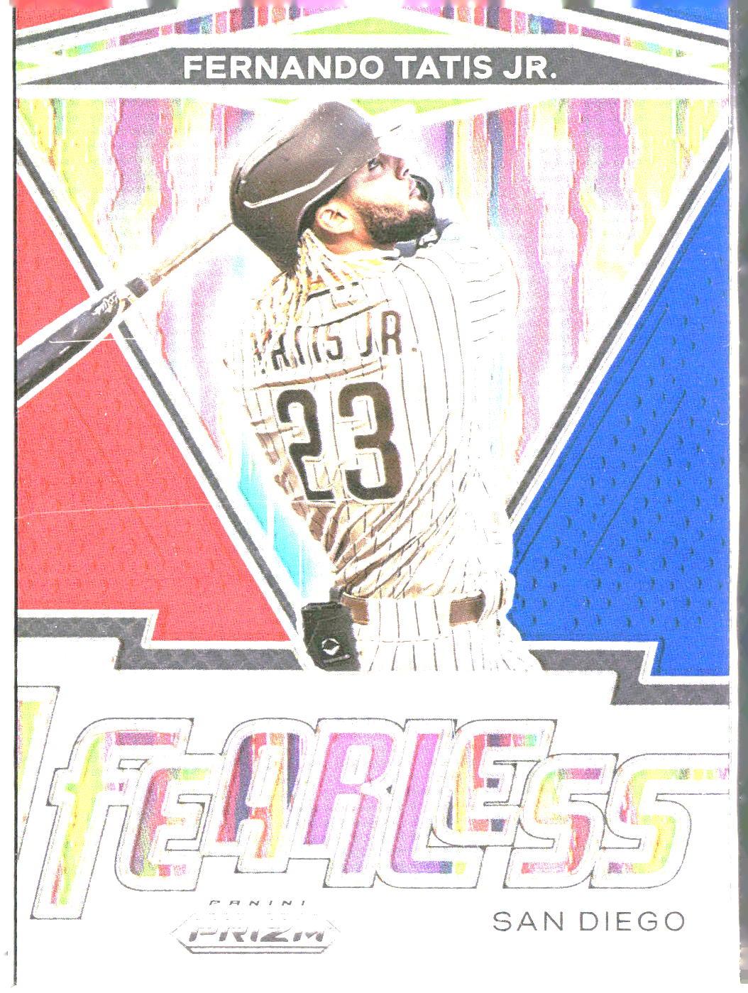 Fernando Tatis Jr. #FR-15 Fearless 2021 Panini Prizm San Diego Padres