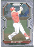 Mike Trout #173 2021 Panini Prizm Los Angeles Angels