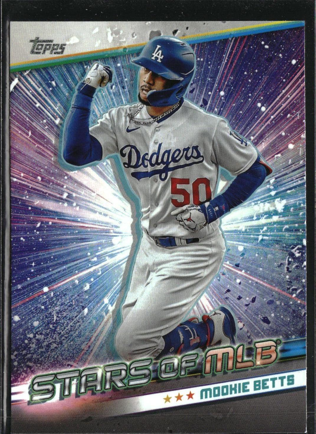 Mookie Betts #SMLB-9 Stars of MLB 2024 Topps Los Angeles Dodgers