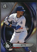 Mookie Betts #11 Blue 2022 Bowman Platinum #/150 Los Angeles Dodgers