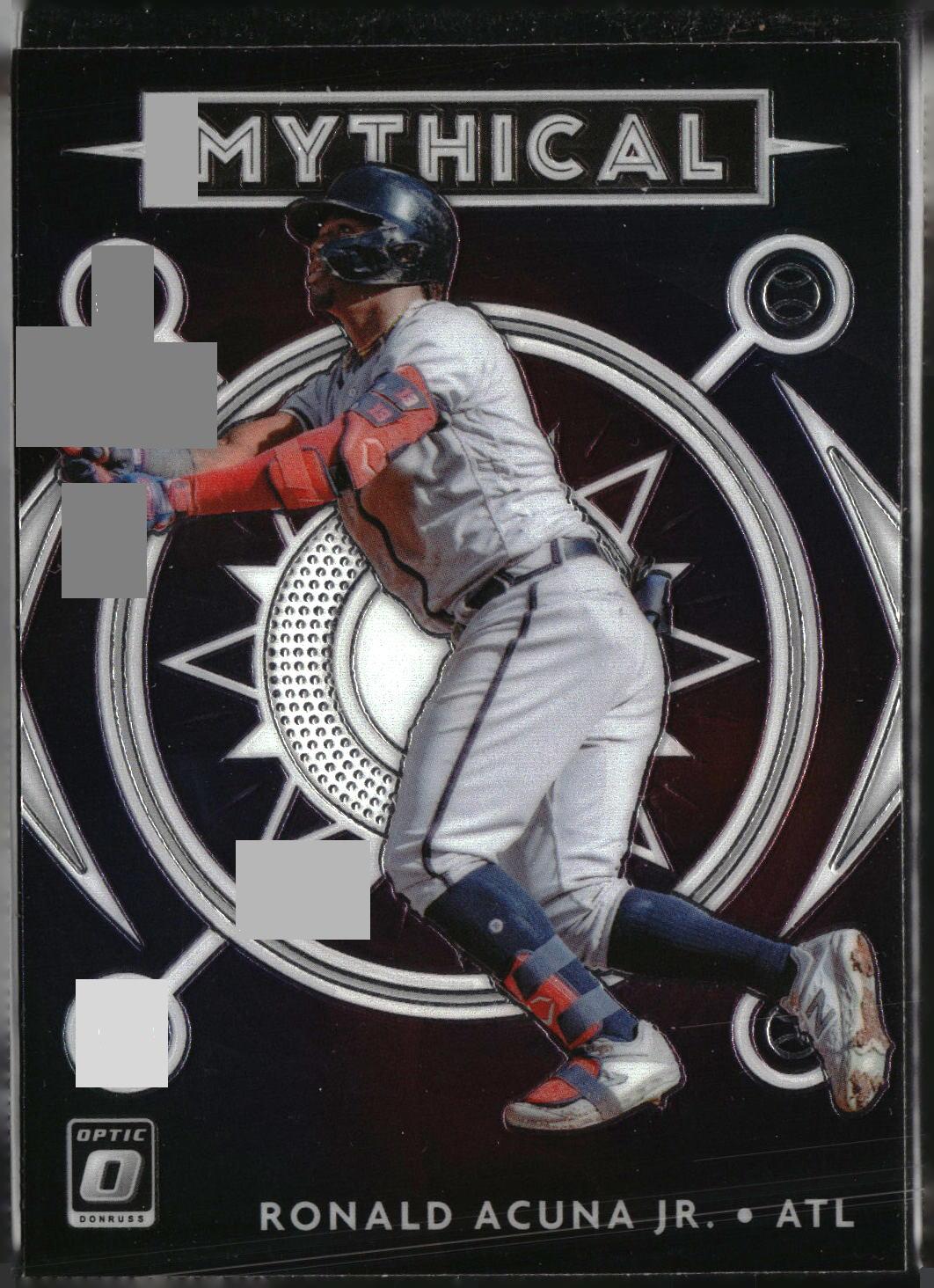 Ronald Acuna Jr. #M-10 Mythical 2020 Donruss Optic Atlanta Braves