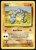Onix 56/102 Base Set Unlimited Pokemon TCG LP