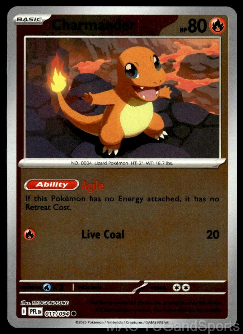 Charmander 011/094 Reverse Holo
