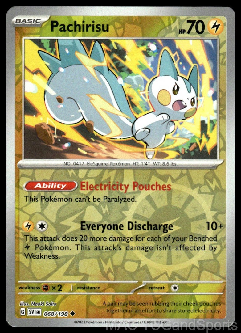 Pachirisu 068/198 Reverse Holo