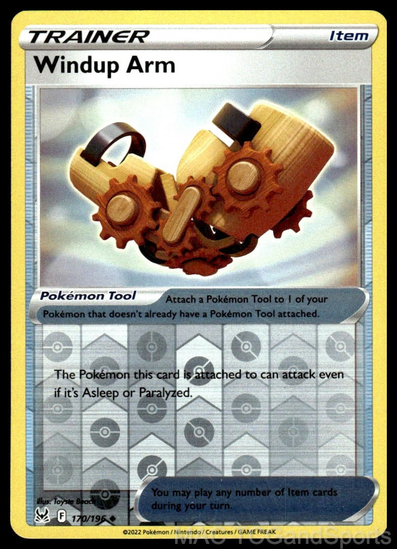 Windup Arm 170/196 Reverse Holo