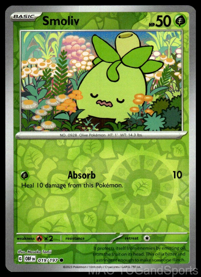 Smoliv 019/197 Reverse Holo