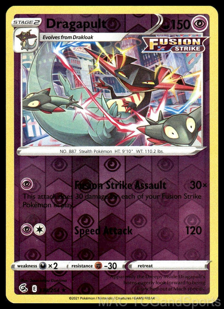 Dragapult 130/264 Reverse Holo