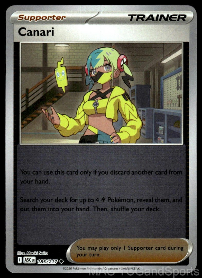 Canari 185/217 Reverse Holo