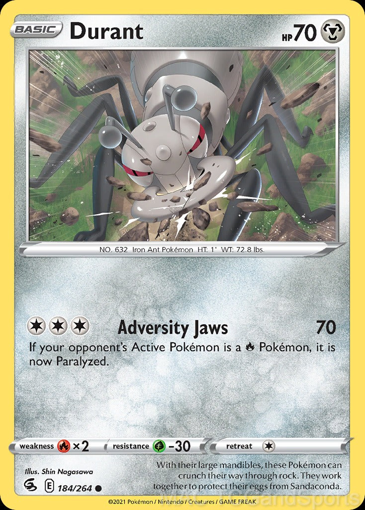 Durant 184/264 Reverse Holo