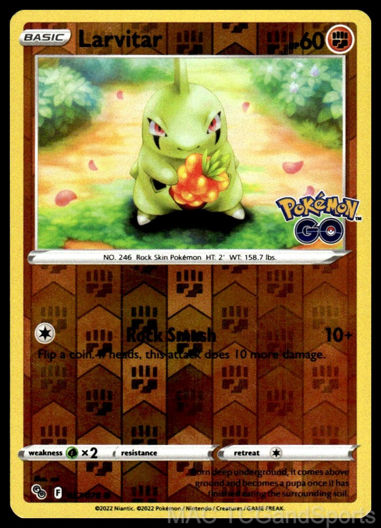 Larvitar 037/078 Reverse Holo