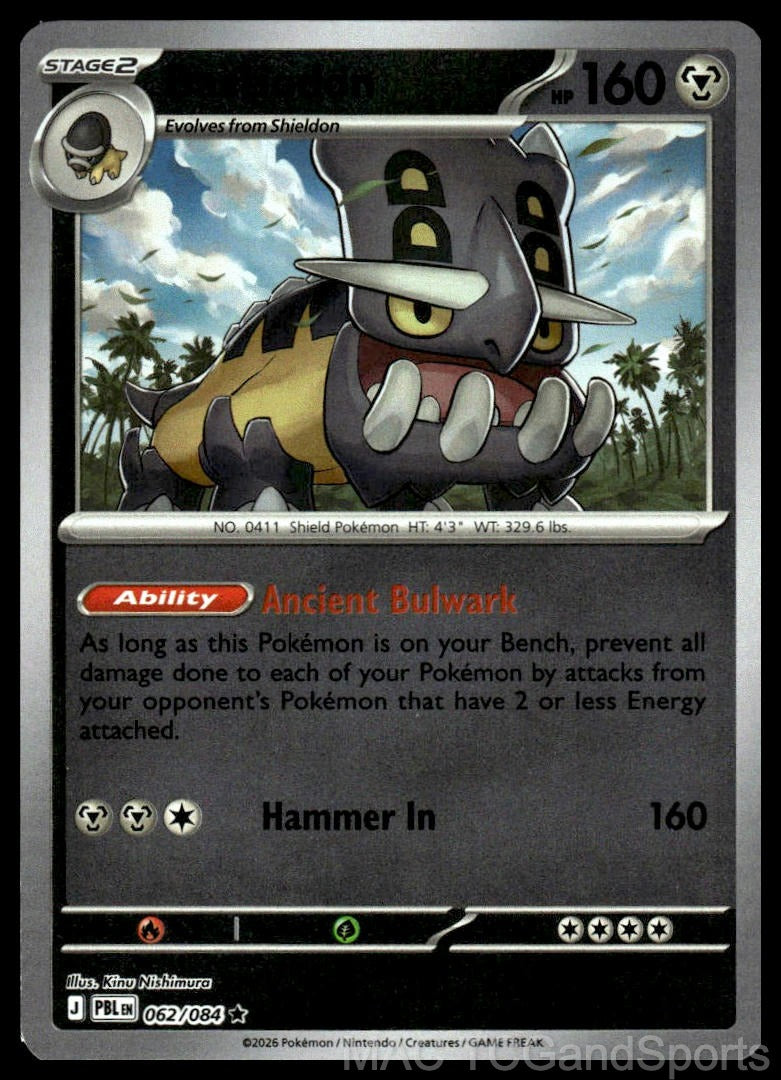 Bastiodon 062/084 Reverse Holo