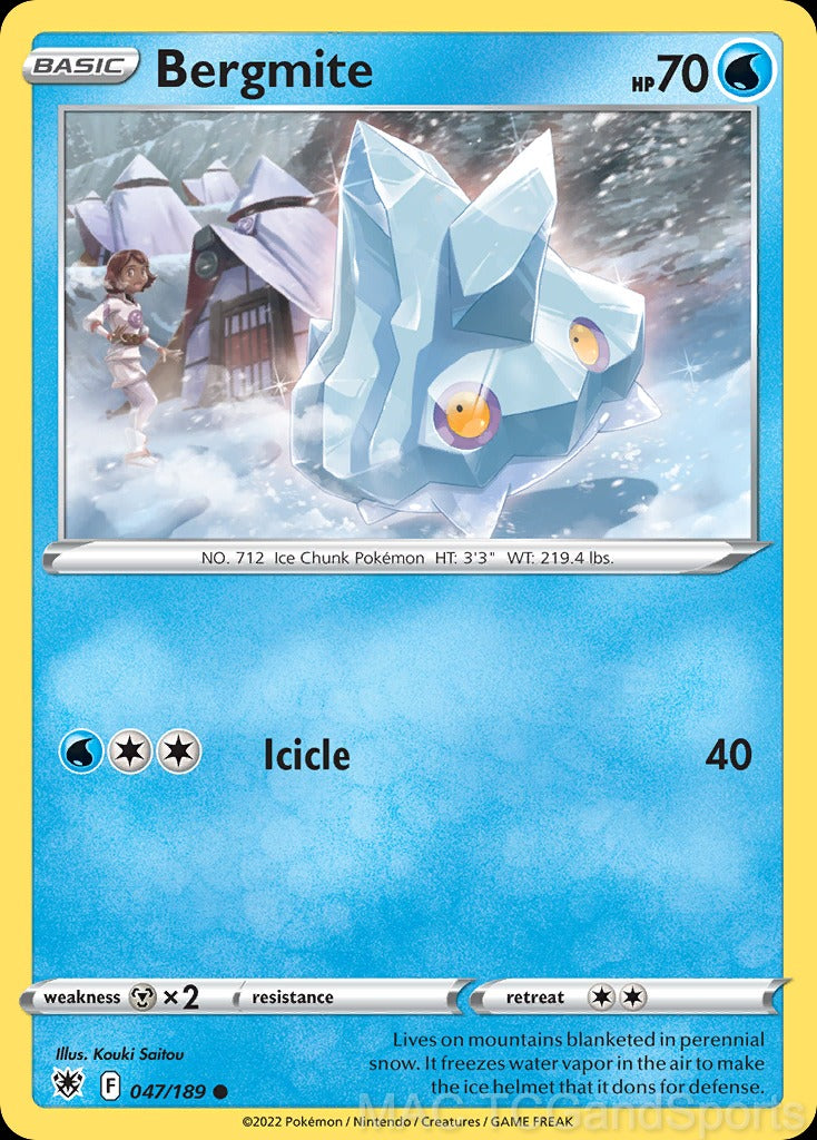 Bergmite 047/189 Reverse Holo