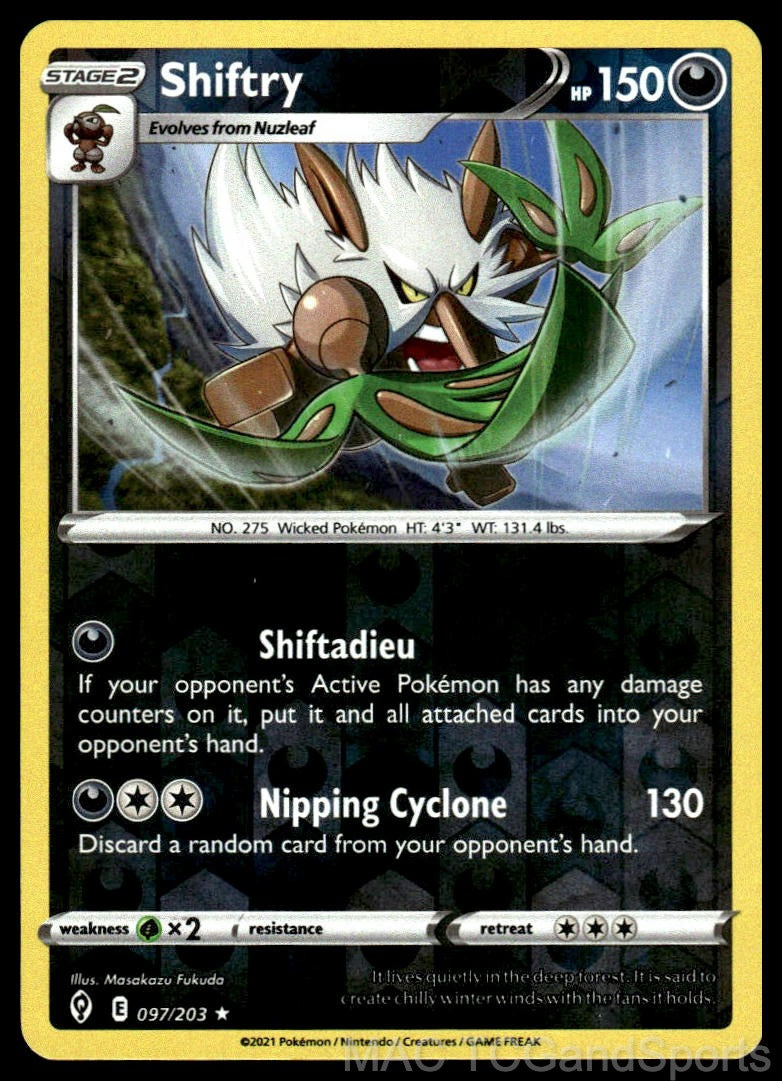 Shiftry 097/203 Reverse Holo