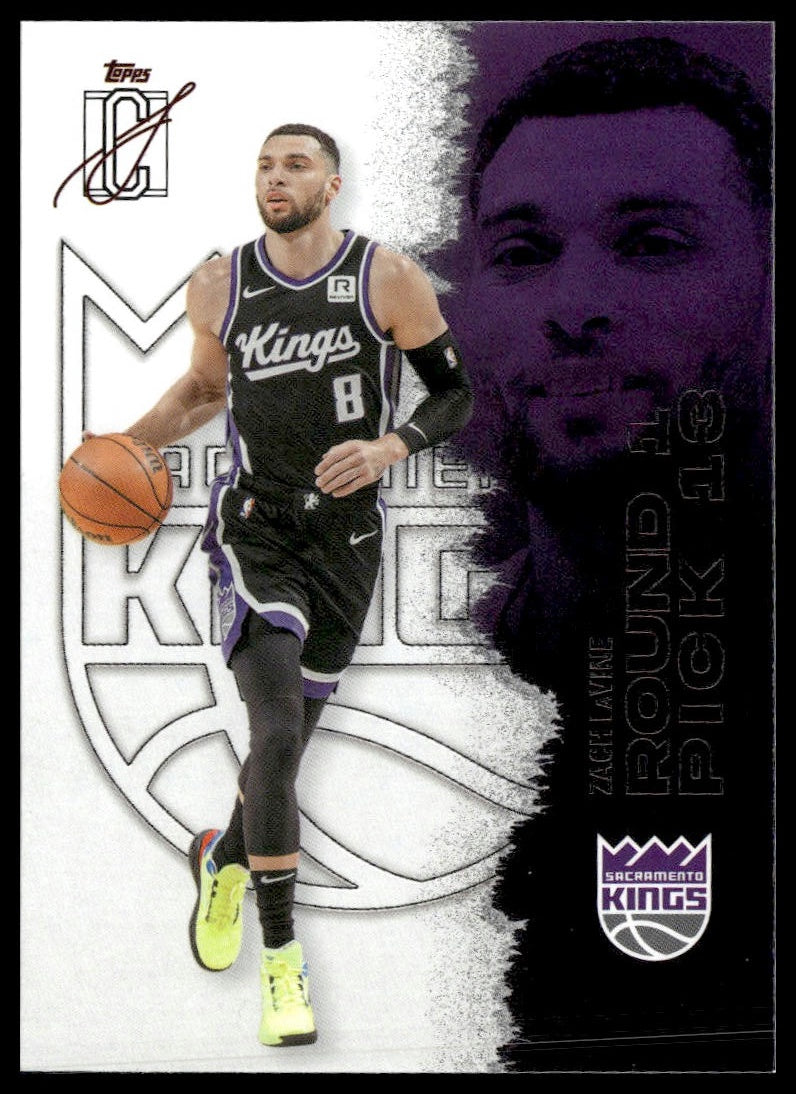 Zach LaVine #89 2025-26 Topps Signature Class Sacramento Kings